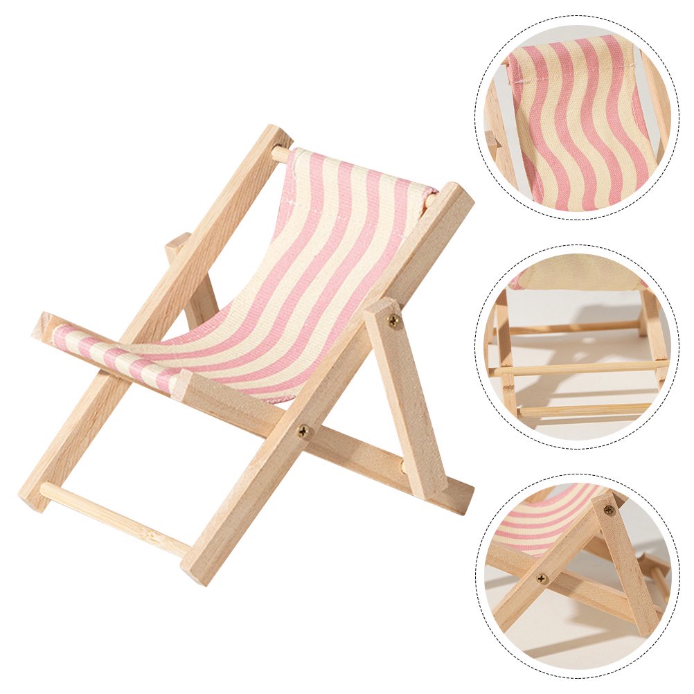 Beach chair cell phone holders desk