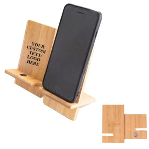 Bamboo Portable Phone Stand