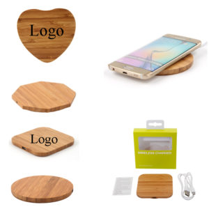 Bamboo Wireless Charger for Smart Phone