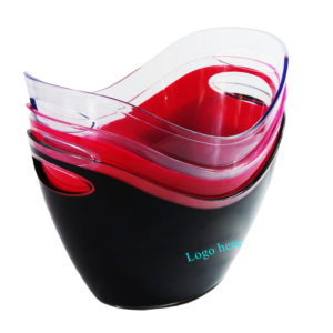 Plastic Ingot Style Ice Bucket