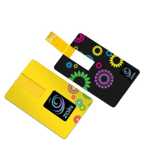 Credit Card Size USB Flash Drive 2GB